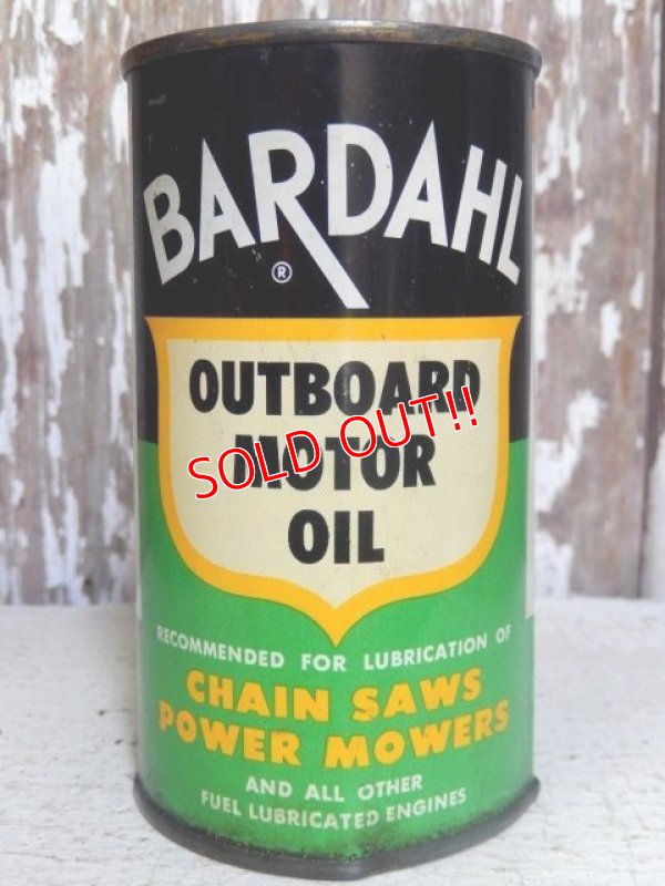 画像1: dp-160601-12 BARDAHL / Vintage Motor Oil Can