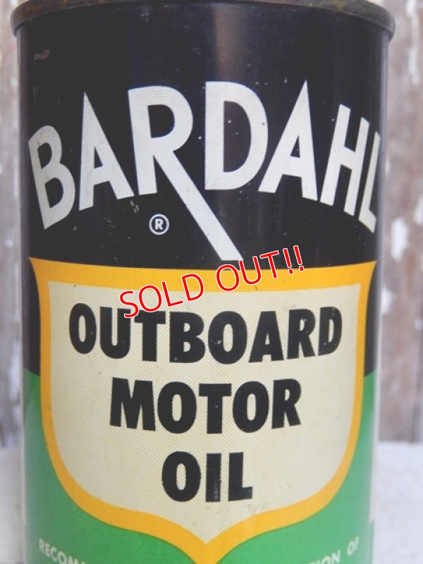 画像2: dp-160601-12 BARDAHL / Vintage Motor Oil Can