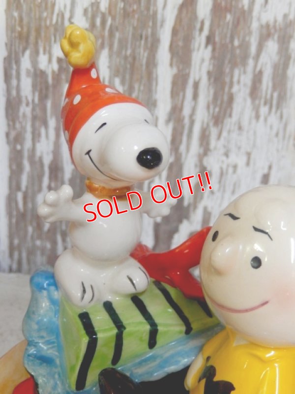 画像2: ct-160603-21 Snoopy & Charlie Brown / Schmid 80's Musical Box