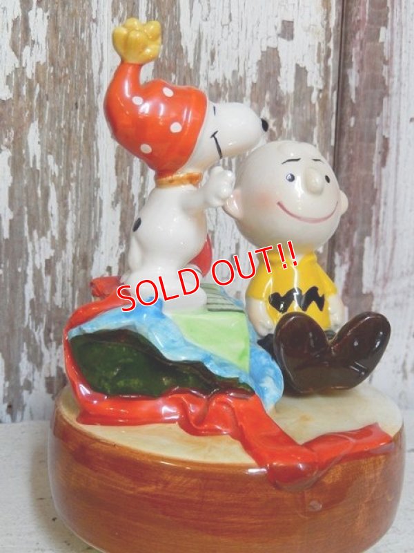 画像5: ct-160603-21 Snoopy & Charlie Brown / Schmid 80's Musical Box