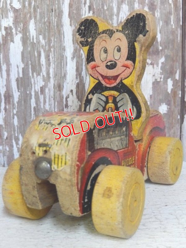 画像1: ct-160603-26 Mickey Mouse / Fisher-Price Toys 1953 Puddle Jumper