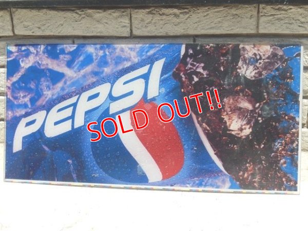 画像1: dp-160608-09 Pepsi / Vending Machine Sign