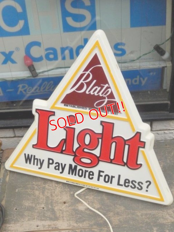 画像2: dp-160601-23 Blatz Beer / 70's Lighted Sign