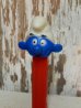 画像2: pz-130917-04 Smurf / 80's PEZ Dispenser "Thin feet Red Stem" (2)