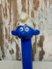 画像2: pz-130917-04 Smurf / 80's PEZ Dispenser "Thin feet Blue Stem" (2)