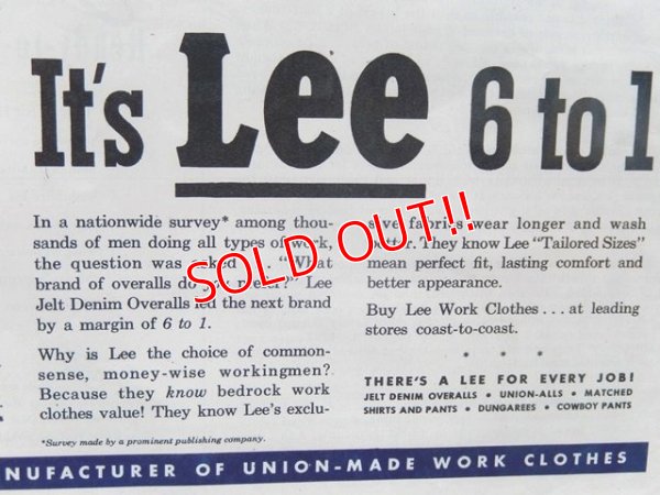 画像5: ct-160615-16 Lee / 40's AD