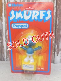 ct-160615-03 Smurf / Helm 80's Push Puppet