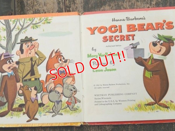 画像2: bk-160615-05 Yogi Bear / Whitman 60's Picture Book