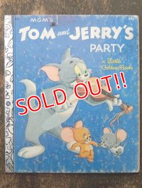 bk-160615-02 Tom and Jerry / 50's Little Golden Book