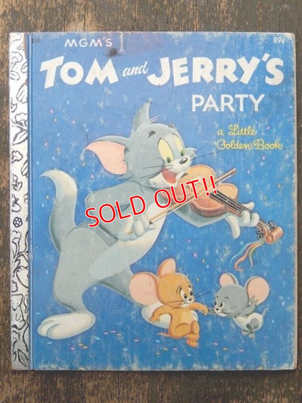 画像1: bk-160615-02 Tom and Jerry / 50's Little Golden Book