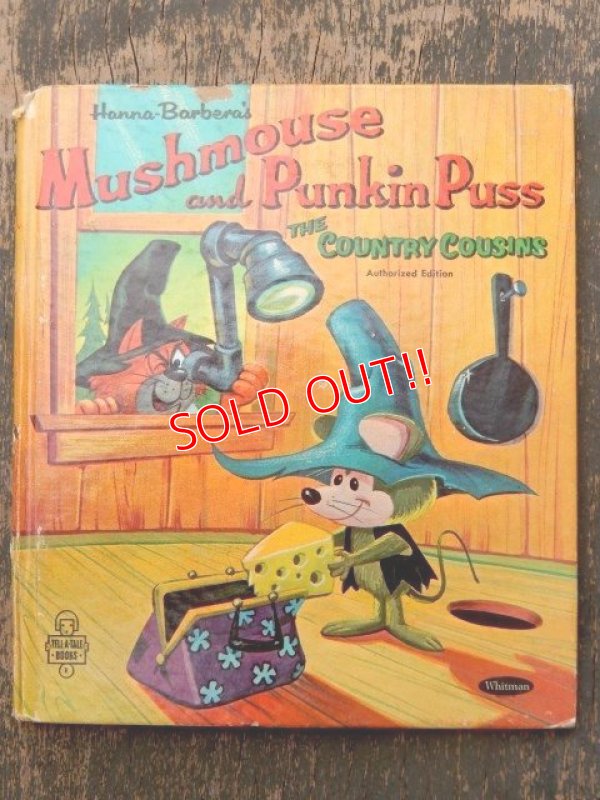 画像1: bk-160615-06 Mushmouse and Punkin Puss / Whitman 60's Picture Book