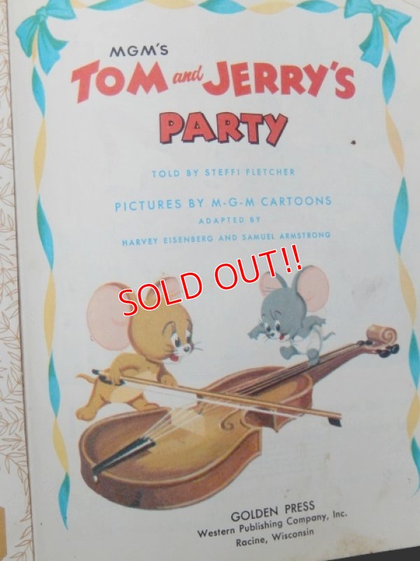 画像2: bk-160615-02 Tom and Jerry / 50's Little Golden Book