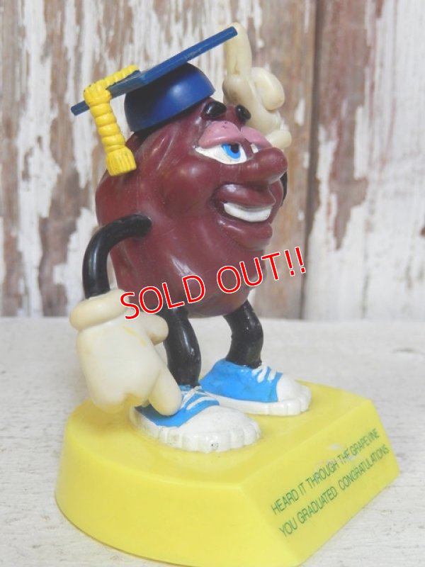 画像3: ct-160615-19 California Raisins / 1988 PVC "The Graduates Justin X. Grape"