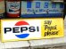 画像1: dp-160615-02 Pepsi / 60's Say "Pepsi please" Metal Sign (1)