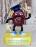 画像1: ct-160615-19 California Raisins / 1988 PVC "The Graduates Justin X. Grape" (1)