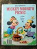 画像1: bk-160615-19 Mickey Mouse's Picnic / 80's Little Golden Book (1)