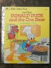 画像1: bk-160615-20 Donald Duck and the One Bear / 70's Little Golden Book (1)