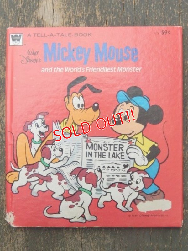 画像1: bk-160615-15 Mickey Mouse / Whitman 60's Book