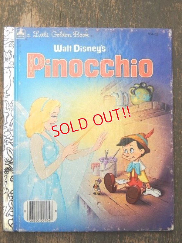 画像1: bk-160608-12 Pinocchio / 80's Little Golden Book
