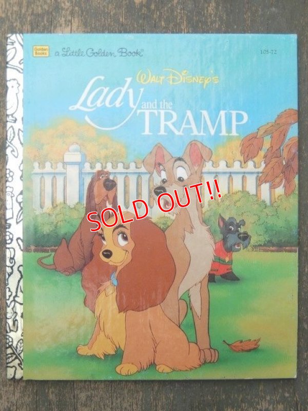 画像1: bk-160608-11 Lady and the Tramp / 90's Little Golden Book