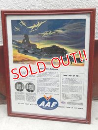 ad-160615-01 Army Air Force / 40's AD