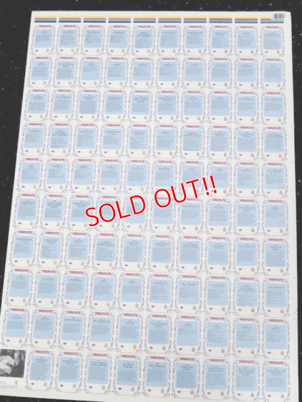 画像6: ct-160615-17 PEANUTS / 70's Uncut Trading Cards Poster