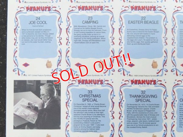 画像8: ct-160615-17 PEANUTS / 70's Uncut Trading Cards Poster