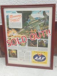 ad-160615-01 Army Air Force / 40's AD