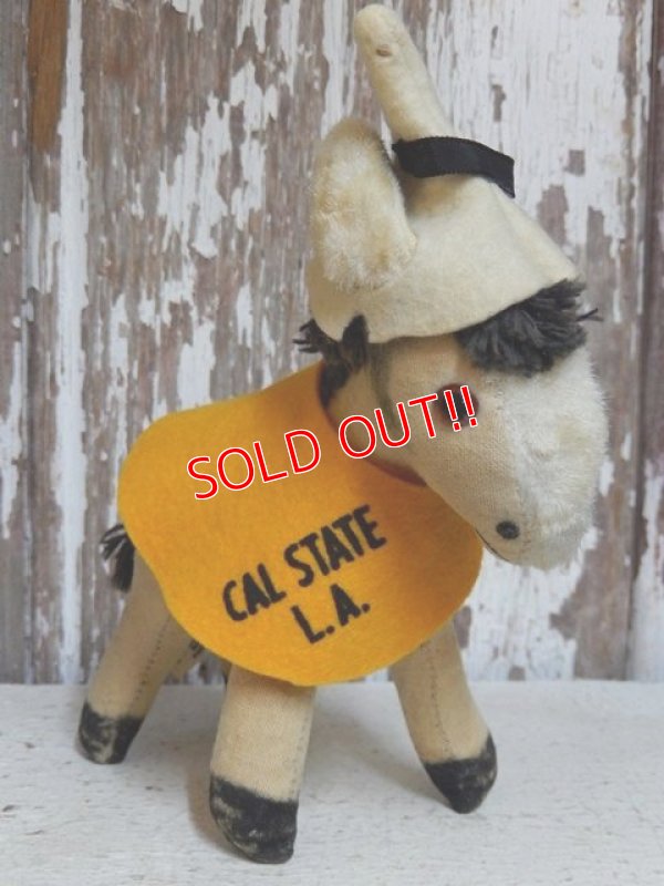 画像1: dp-151201-07 Vintage College Mascot Doll "CAL STATE L.A."