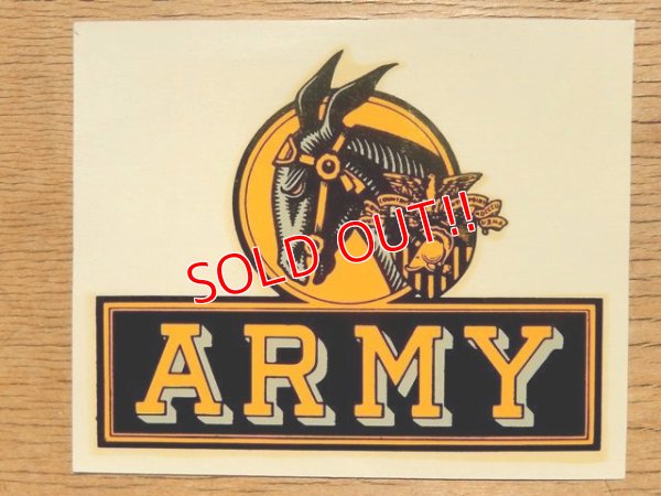 画像1: dp-160701-01 Army / Vintage Decal