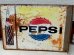 画像4: dp-160706-01 PEPSI / 60's W-side Metal Sign