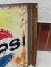 画像7: dp-160706-01 PEPSI / 60's W-side Metal Sign