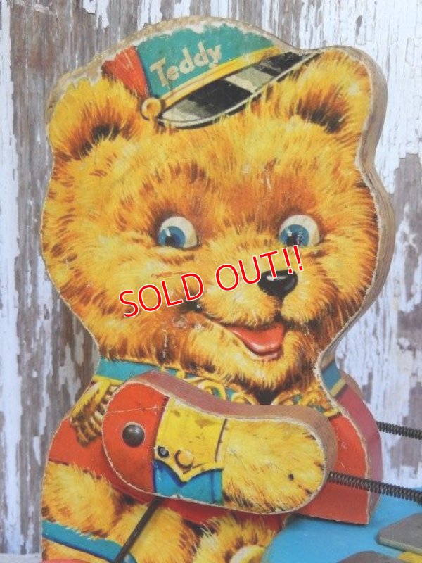 画像4: ct-160712-13 Fisher-Price Toys / 1966 Teddy Zilo #741