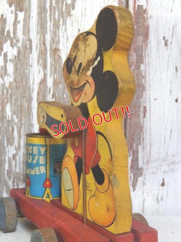 画像6: ct-160615-31 Mickey Mouse / Fisher-Price Toys 1941 Drummer #476