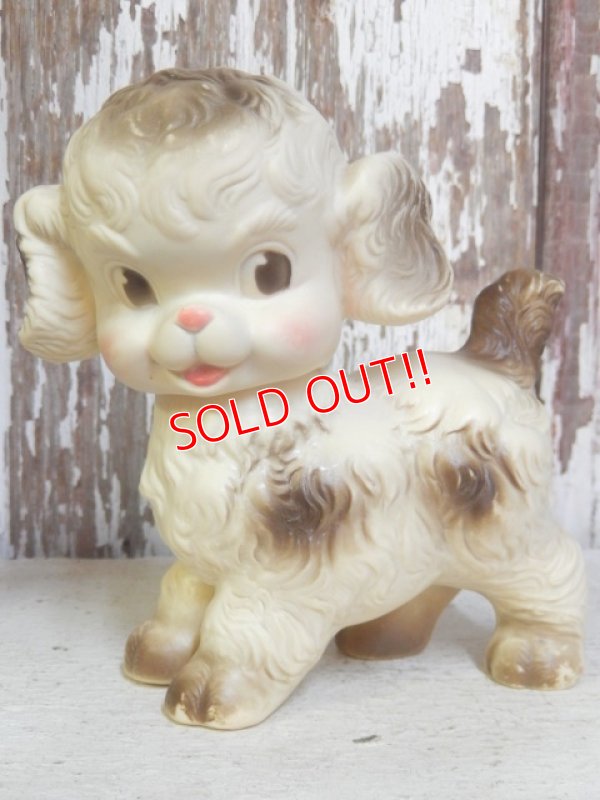 画像1: ct-160712-02 Sun Rubber / 50's Puppy Dog Squeak Doll