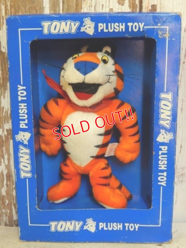 画像1: ct-160712-03 Kellogg's / Tony the Tiger 90's Plush doll (BOX)
