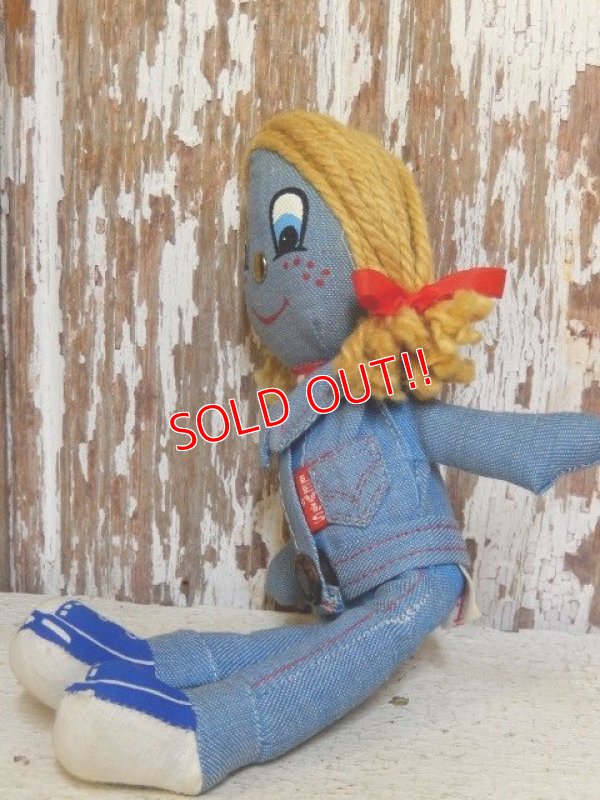 画像3: ct-160615-30 LEVI'S / 70's Denim Rag Doll Girl (S)