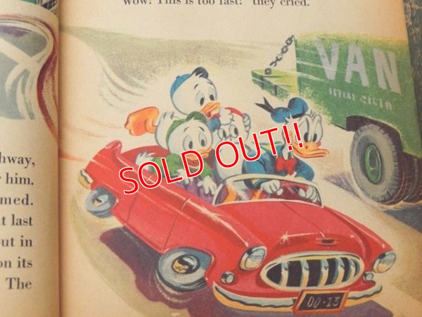 画像4: bk-160706-13 Donald Duck Prize Driver / 50's Picture Book
