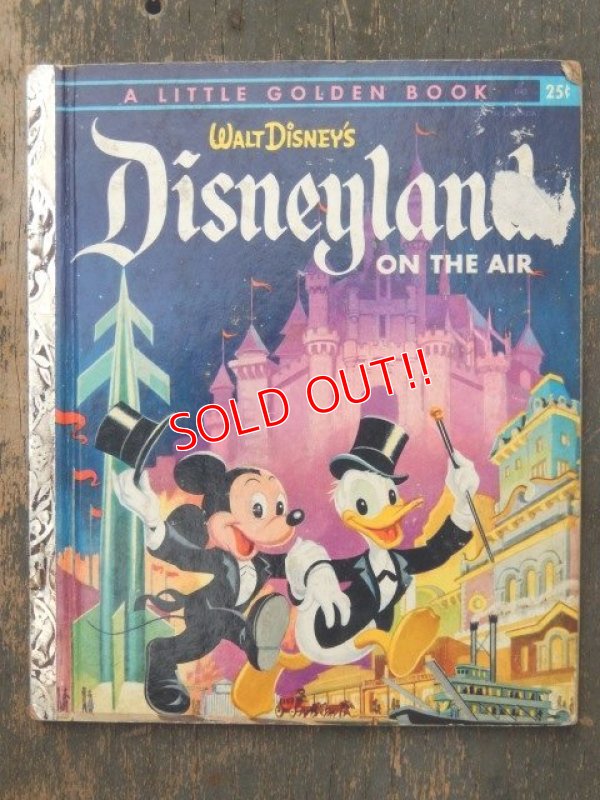 画像1: bk-160706-15 Walt Disney's Disneyland On The Air / 50's Picture Book