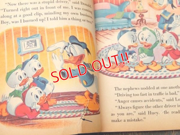 画像3: bk-160706-13 Donald Duck Prize Driver / 50's Picture Book
