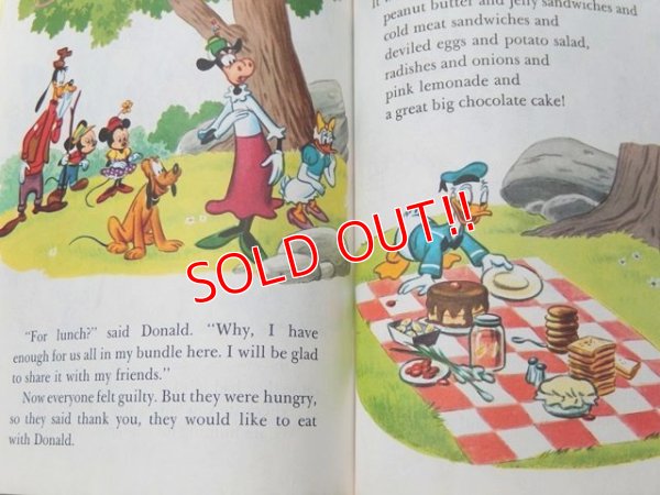 画像5: bk-160706-16 Mickey Mouse's Picnic / 80's Little Golden Book