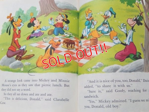 画像6: bk-160706-16 Mickey Mouse's Picnic / 80's Little Golden Book