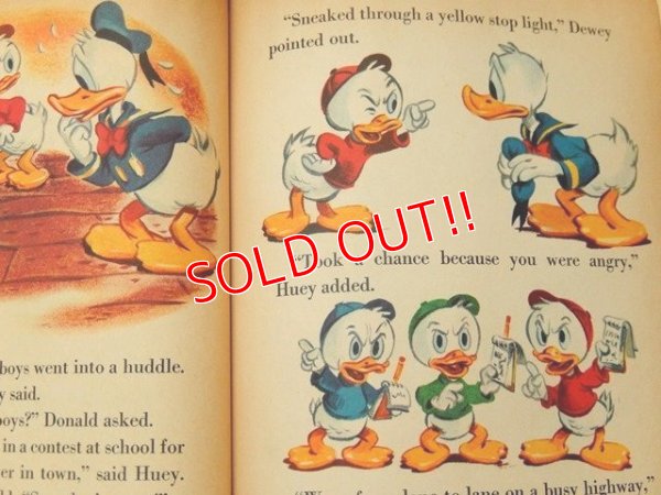 画像5: bk-160706-13 Donald Duck Prize Driver / 50's Picture Book