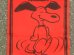 画像3: ct-160721-02 PEANUTS / 70's Banner "Snoopy" Red (3)
