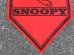 画像4: ct-160721-02 PEANUTS / 70's Banner "Snoopy" Red (4)