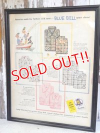 ad-160615-02 BLUE BELL / 60's AD