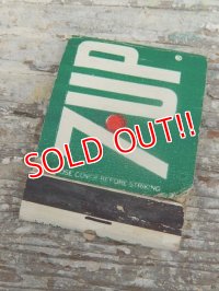 dp-160801-14 7up / Vintage Match Book