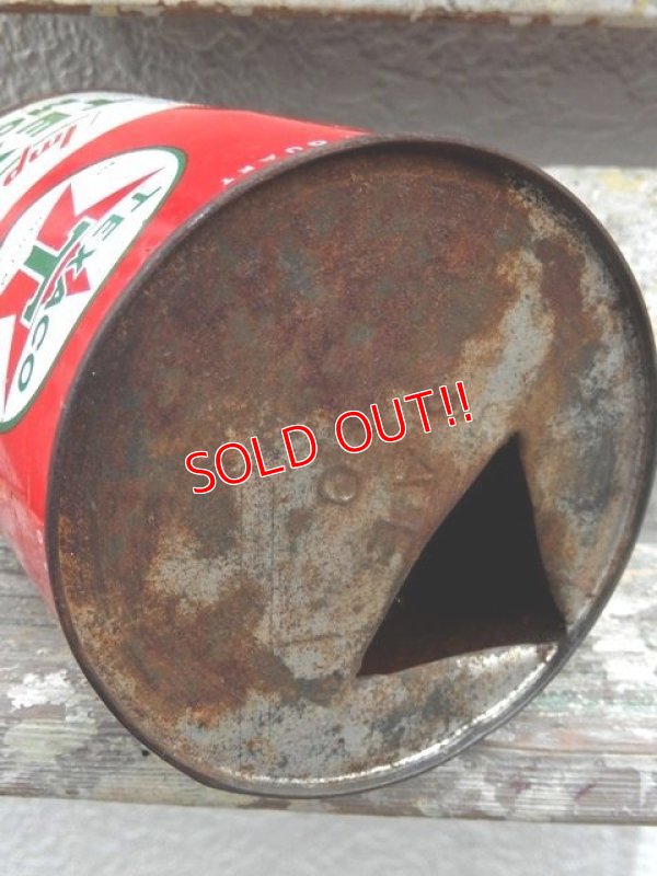 画像5: dp-160801-15 TEXACO / 40's 1QT Oil Can