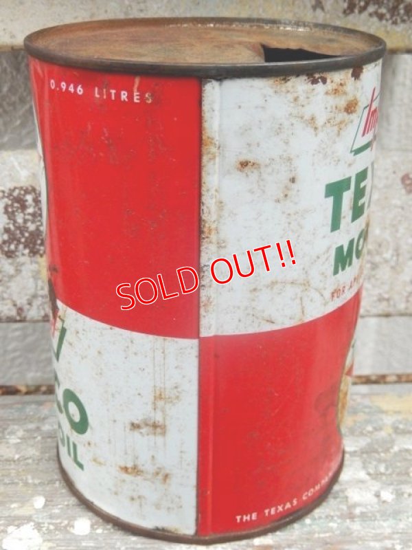 画像4: dp-160801-15 TEXACO / 40's 1QT Oil Can