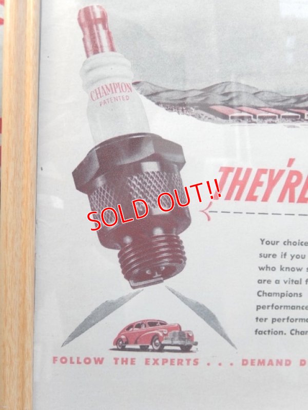 画像2: dp-160615-02 CAHMPION Spark Plugs / Vintage AD